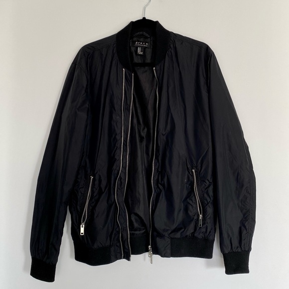 Black Bomber Jacket - Picture 1 of 1